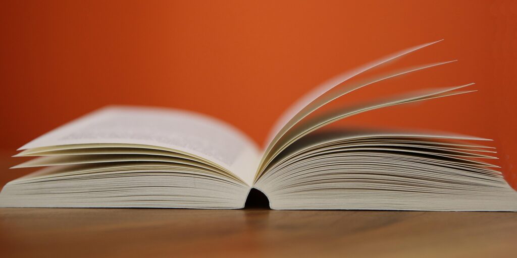 Picture of a book opened